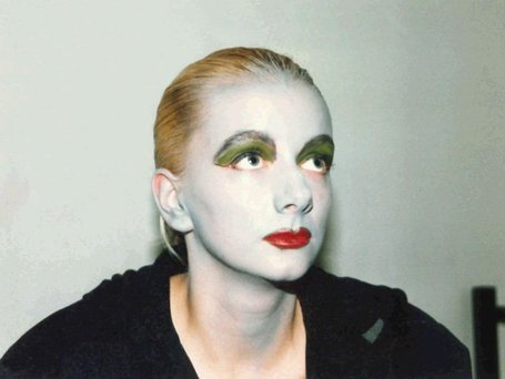 Katja Dietrich-Kröck, geschminkt